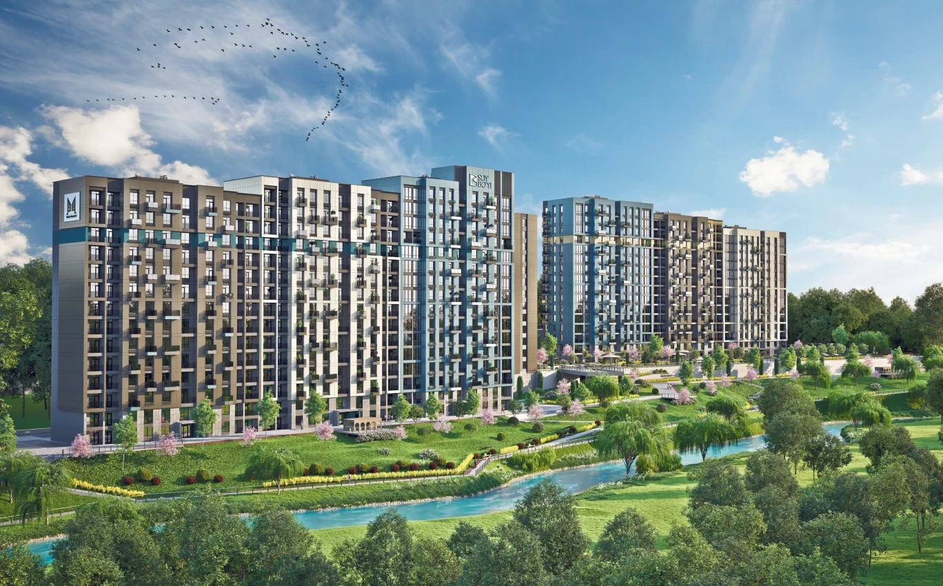SOY BO`YI - Life by the riverbank. A new Business-class residential complex by Murad Buildings.