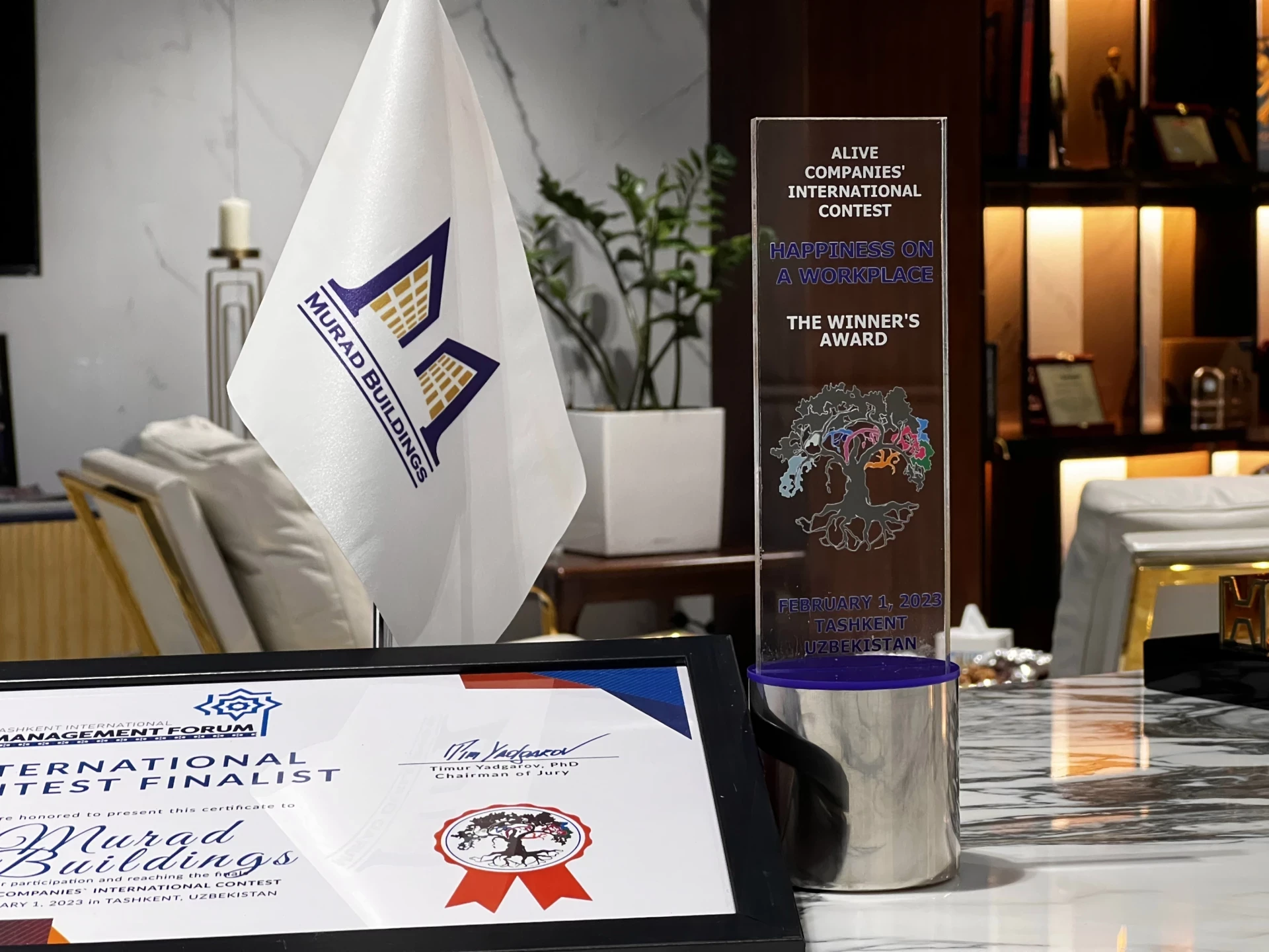 Mamlakatning eng baxtli kompaniyasi aniqlandi.