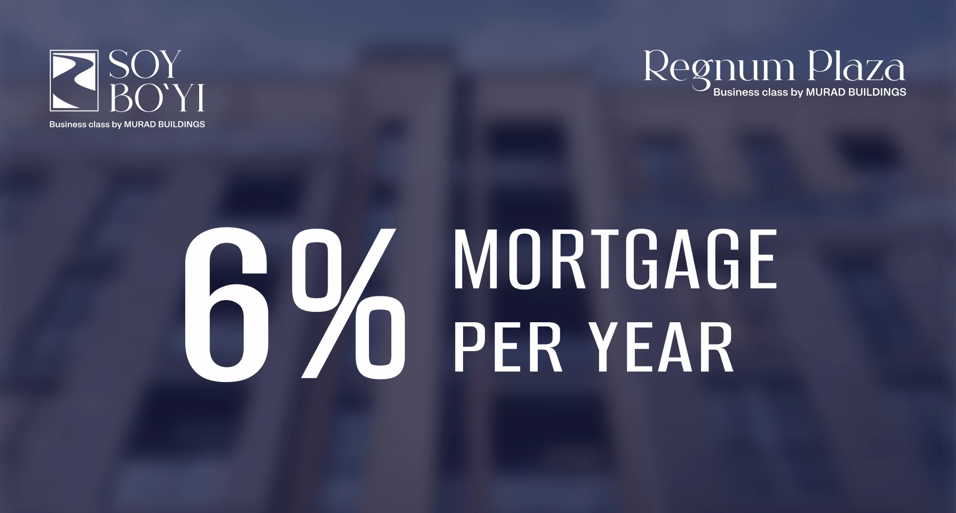<span>6%</span> mortgage <br>per year